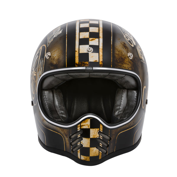 Casco moto integrale in fibra Premier TROPHY BTR 8 BM