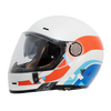 Casco BY CITY 90 DEGREE MANIAC WHITE