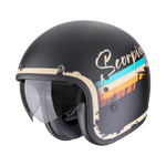 Casco SCORPION BELFAST EVO Adonis Matt Black-Beige