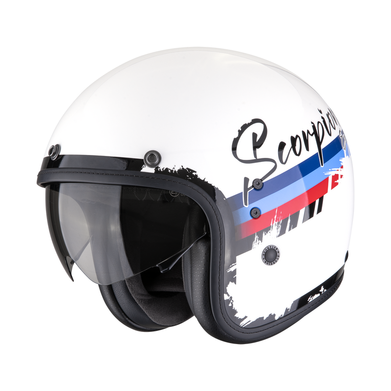 Casco SCORPION BELFAST EVO Adonis White-Red-Blue