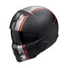 Casco SCORPION EXO-COMBAT II Lord Matt Black-Red