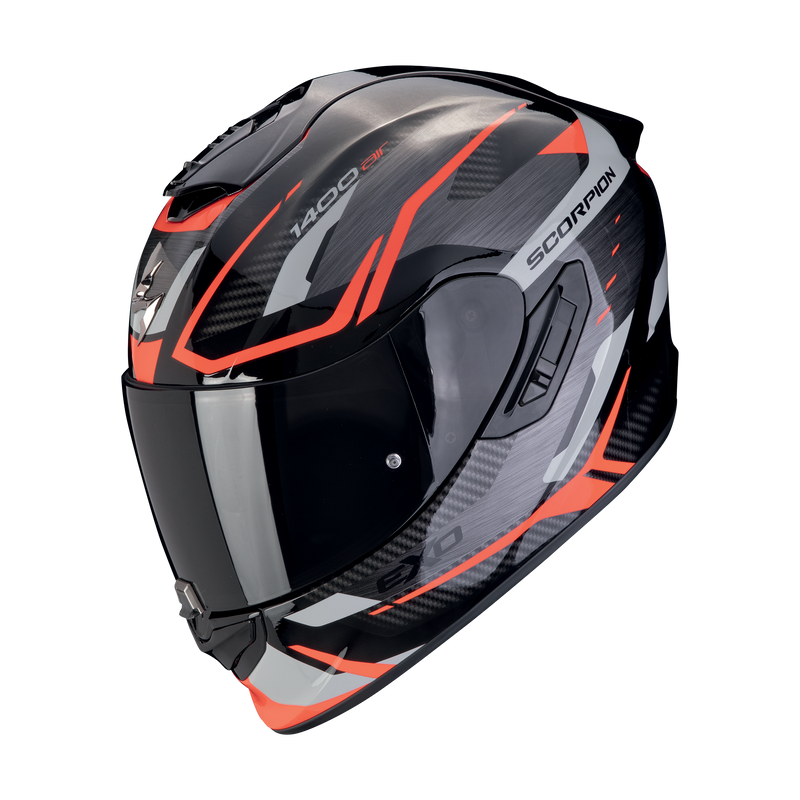 Casco SCORPION EXO-1400 EVO II Air Accord Grey-Red