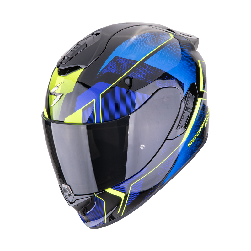 Casco SCORPION EXO-1400 EVO II Air Intensio Black-Blue