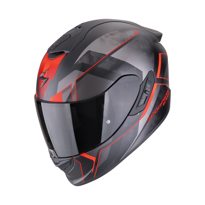 Casco SCORPION EXO-1400 EVO II Air Intensio Matt Black-Red