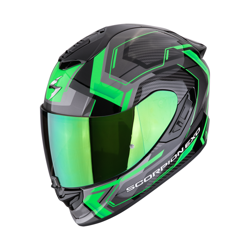 Casco SCORPION EXO-1400 EVO II Air Linart Black-Green