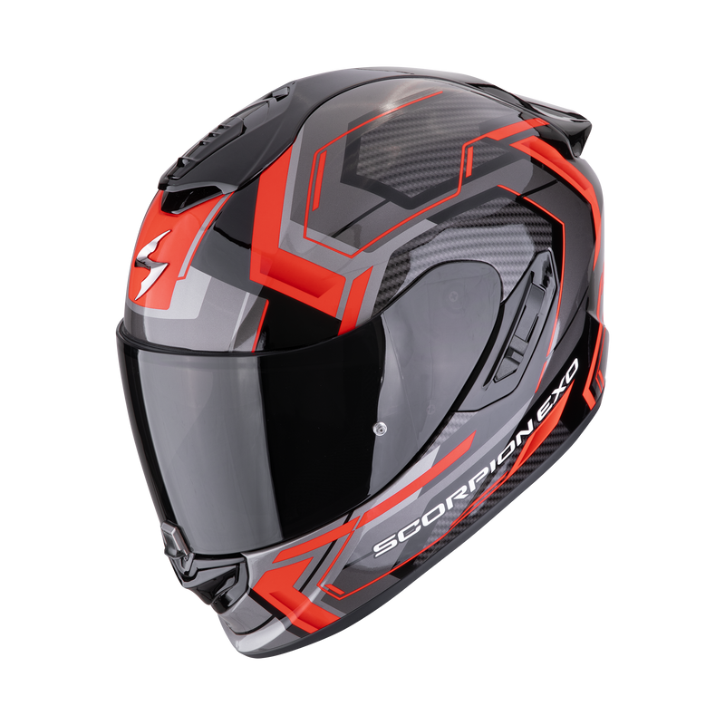 Casco SCORPION EXO-1400 EVO II Air Linart Black-Red