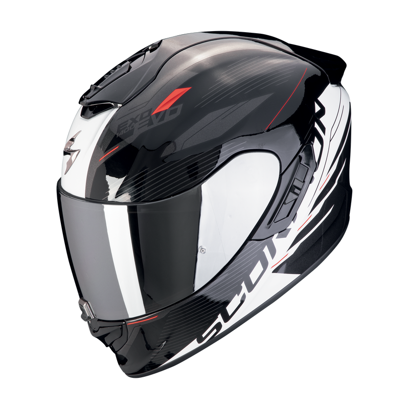 Casco SCORPION EXO-1400 EVO II Air Luma Black-White