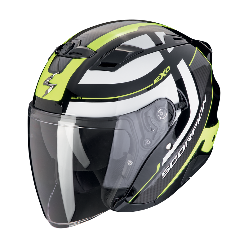 Casco SCORPION EXO-230 Pul Black-Neon Yellow