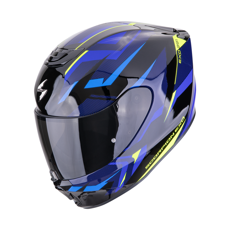 Casco SCORPION EXO-391 Aaxo Black-Blue