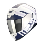 Casco SCORPION EXO-520 EVO Air Banshee Matt White-Blue-Purple