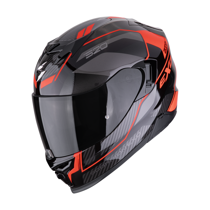 Casco SCORPION EXO-520 EVO Air Lena Black-Red