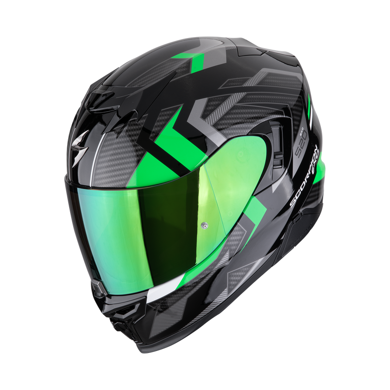 Casco SCORPION EXO-520 EVO Air Sensus Black-Green