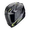 Casco SCORPION EXO-520 EVO Air Terra Black-Silver-Neon Yellow