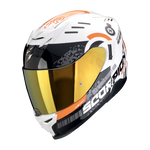 Casco SCORPION EXO-520 EVO Air Titan White-Orange