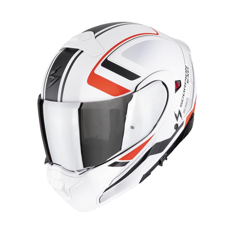 Casco SCORPION EXO-930 EVO Ardens Matt White-Black-Red