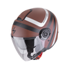 Casco SCORPION EXO-CITY II Riva Matt Brown-Silver