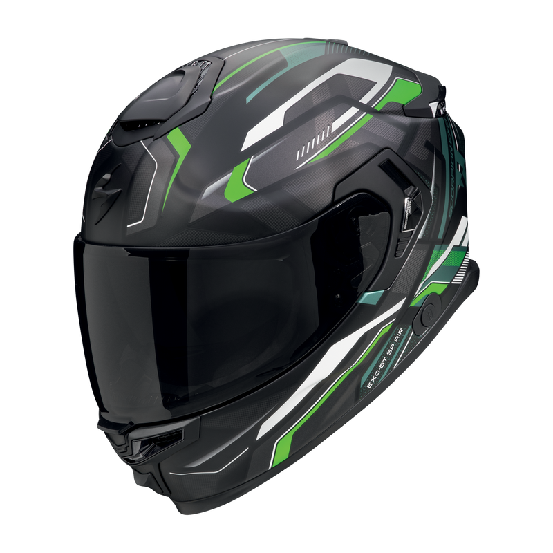 Casco SCORPION EXO-GT SP Air Augusta Matt Black-Grey-Green