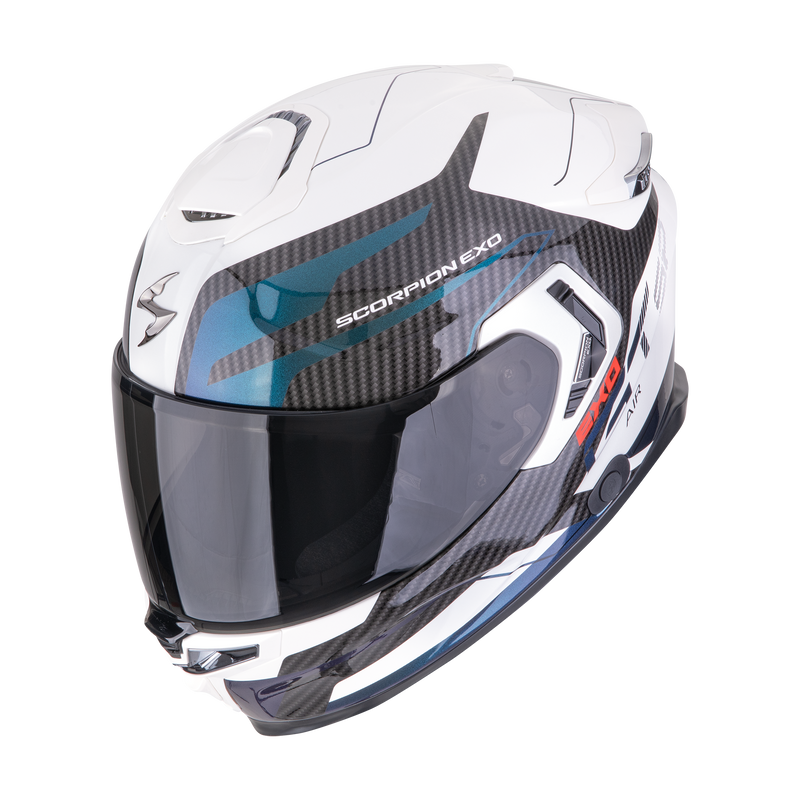 Casco SCORPION EXO-GT SP Air Flex White-Chameleon