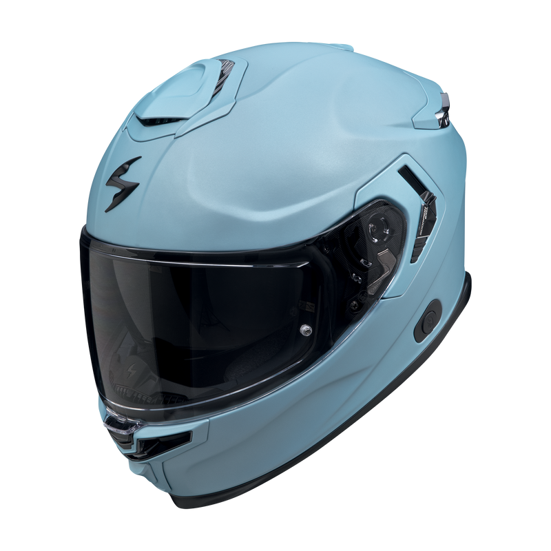 Casco SCORPION EXO-GT SP Air Solid Matt Celeste Blue