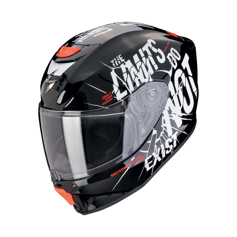 Casco SCORPION EXO-JNR Air Boum Black-White