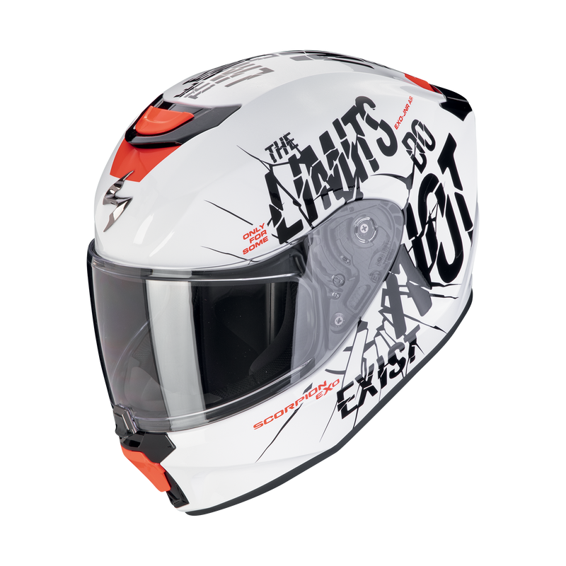 Casco SCORPION EXO-JNR Air Boum White-Black