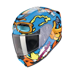 Casco SCORPION EXO-JNR Air Fun Blue-Orange