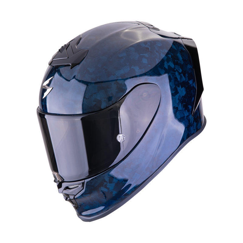 Casco SCORPION EXO-R1 EVO ONYX Carbon Air Solid Blue