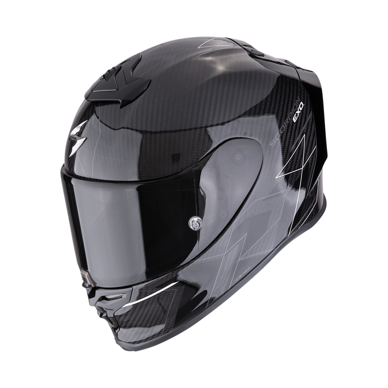 Casco SCORPION EXO-R1 EVO Carbon Air Cynergy Black-White