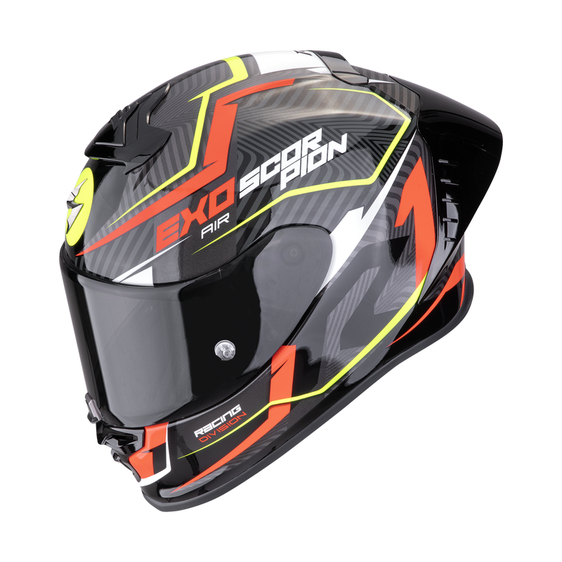 Casco SCORPION EXO-R1 EVO II Air Coup Black-Red-Neon Yellow