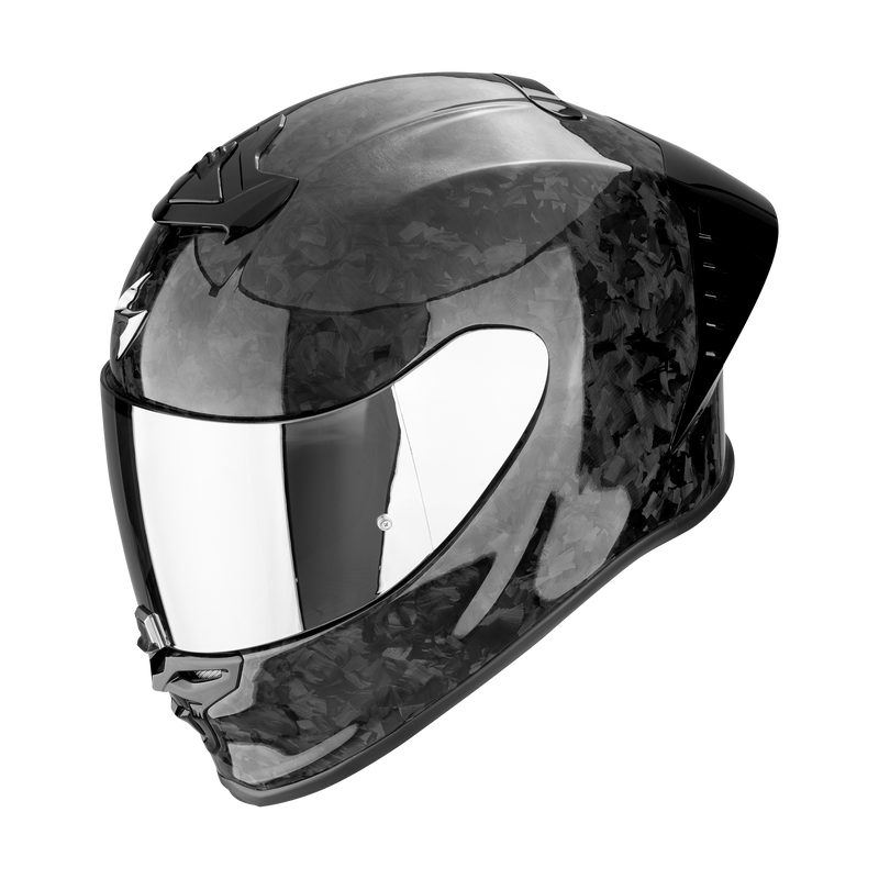 Casco SCORPION EXO-R1 EVO II ONYX Carbon Air Solid Black