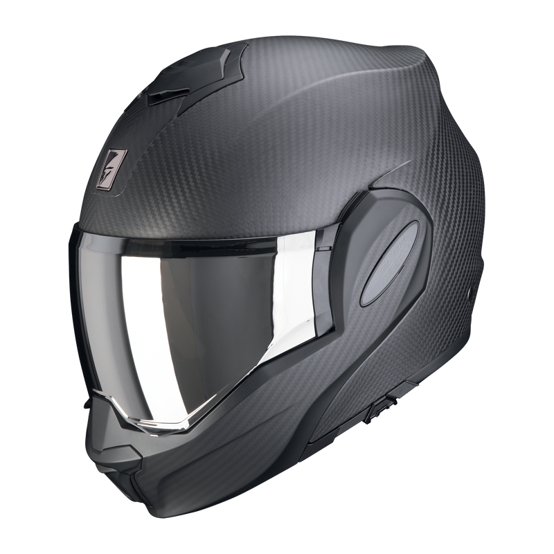 Casco SCORPION EXO-TECH EVO Carbon Solid Matt Black