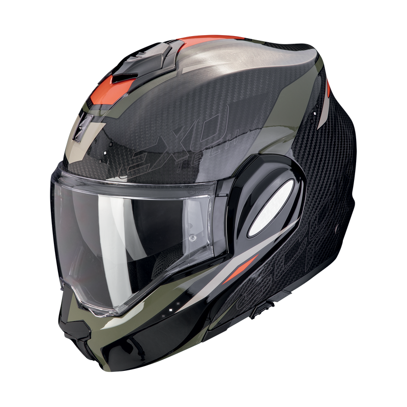 Casco SCORPION EXO-TECH EVO Carbon Rover Black-Green