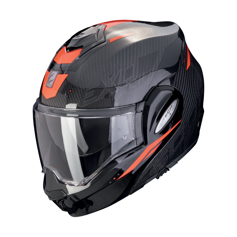 Casco SCORPION EXO-TECH EVO Carbon Rover Black-Red