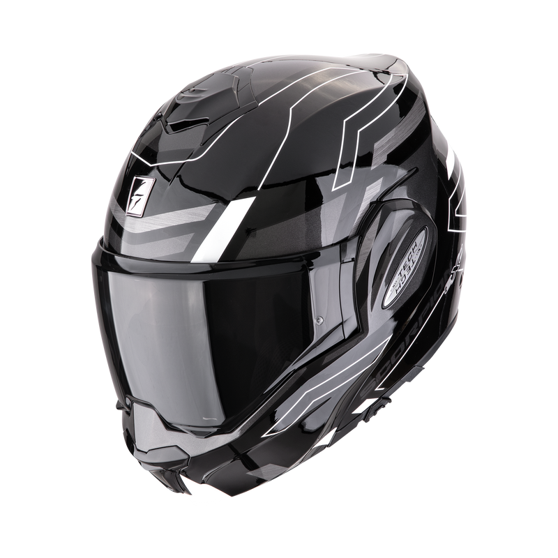 Casco SCORPION EXO-TECH EVO Conquer Black-White