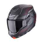 Casco SCORPION EXO-TECH EVO Conquer Matt Black-Red