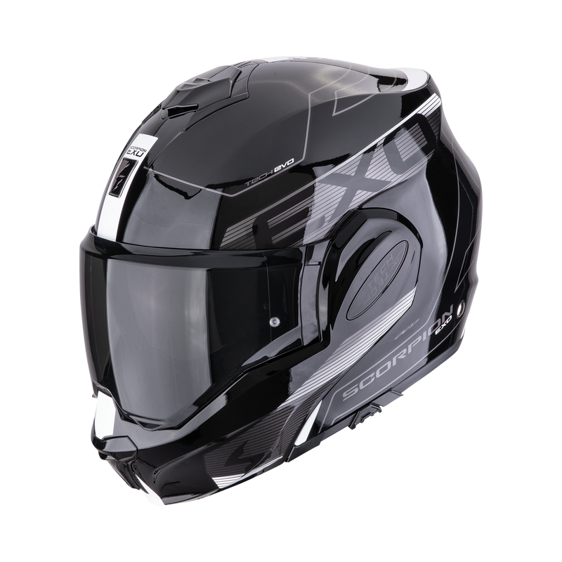 Casco SCORPION EXO-TECH EVO Traveller Black-White