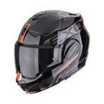 Casco SCORPION EXO-TECH EVO Traveller Black-Copper