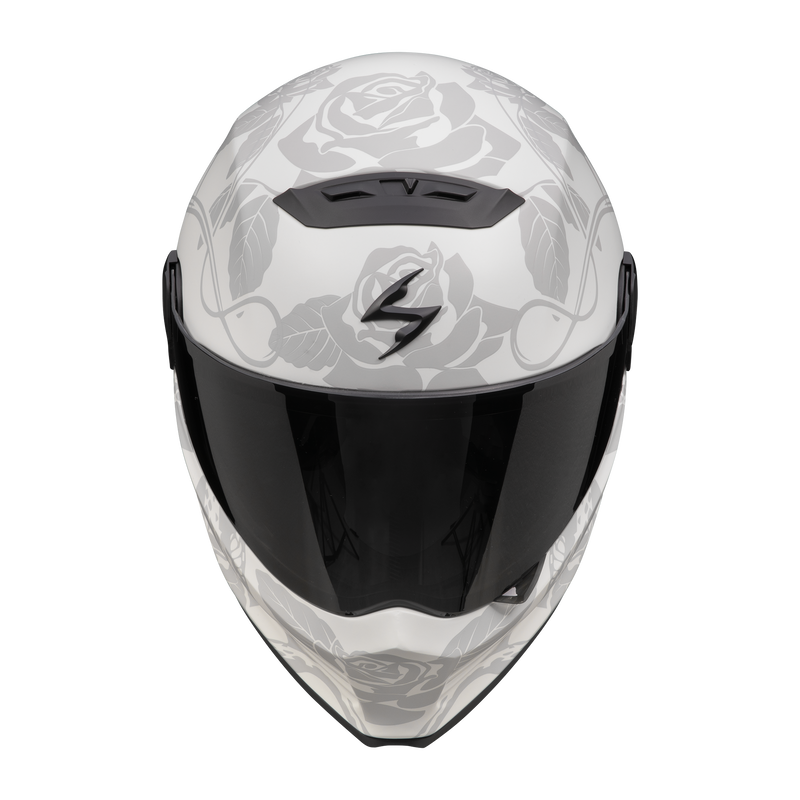 Casco SCORPION CONVERT FX Dragon Matt Light Grey-Silver