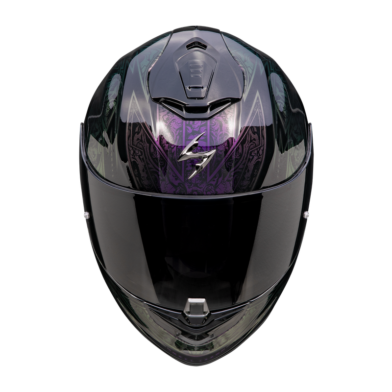 Casco SCORPION EXO-1400 EVO II Air Fantasy Black-Chameleon