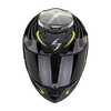 Casco SCORPION EXO-520 EVO Air Terra Black-Silver-Neon Yellow