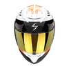 Casco SCORPION EXO-520 EVO Air Titan White-Orange