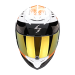 Casco SCORPION EXO-520 EVO Air Titan White-Orange