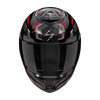 Casco SCORPION EXO-GT SP Air Augusta Black-Grey-Red