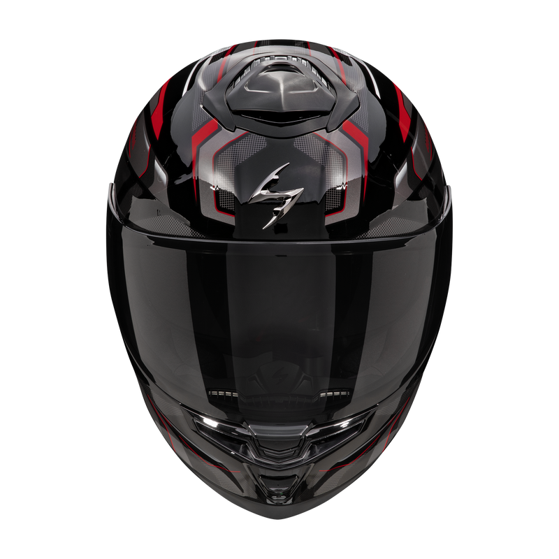 Casco SCORPION EXO-GT SP Air Augusta Black-Grey-Red