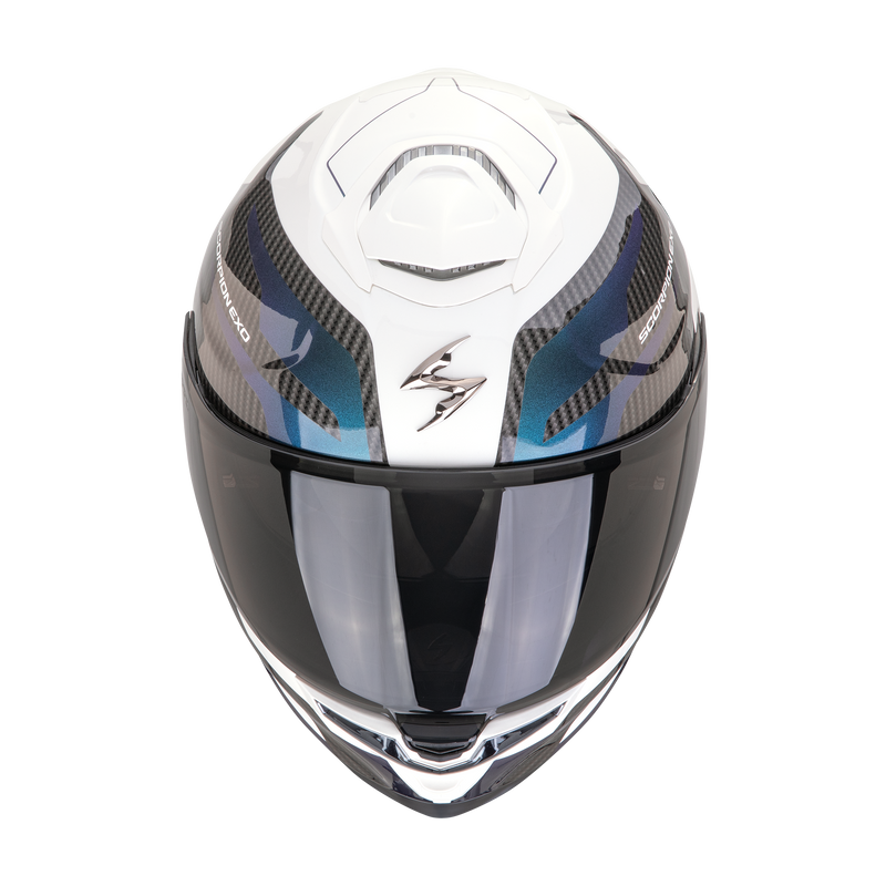 Casco SCORPION EXO-GT SP Air Flex White-Chameleon