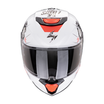 Casco SCORPION EXO-JNR Air Boum White-Black