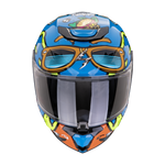 Casco SCORPION EXO-JNR Air Fun Blue-Orange