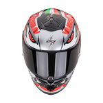 Casco SCORPION EXO-R1 EVO Air Zaccone Replica Silver-Black-Red