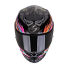 Casco SCORPION EXO-R1 EVO Air Savage Black-Blue-Pink