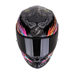 Casco SCORPION EXO-R1 EVO Air Savage Black-Blue-Pink